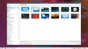 Screenshot of KDE Plasma settings
