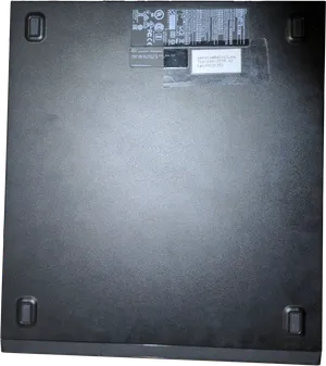 A view of the bottom of this PC