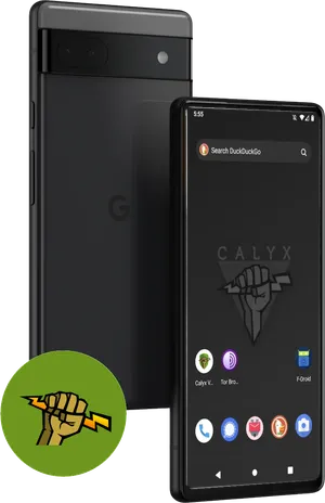 Privacy Pixel 6a Phone with CalyxOS